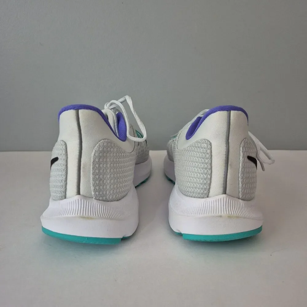 Nike Quest Hyper Jade White Black Swoosh Running Tennis Shoes Womens 8.5